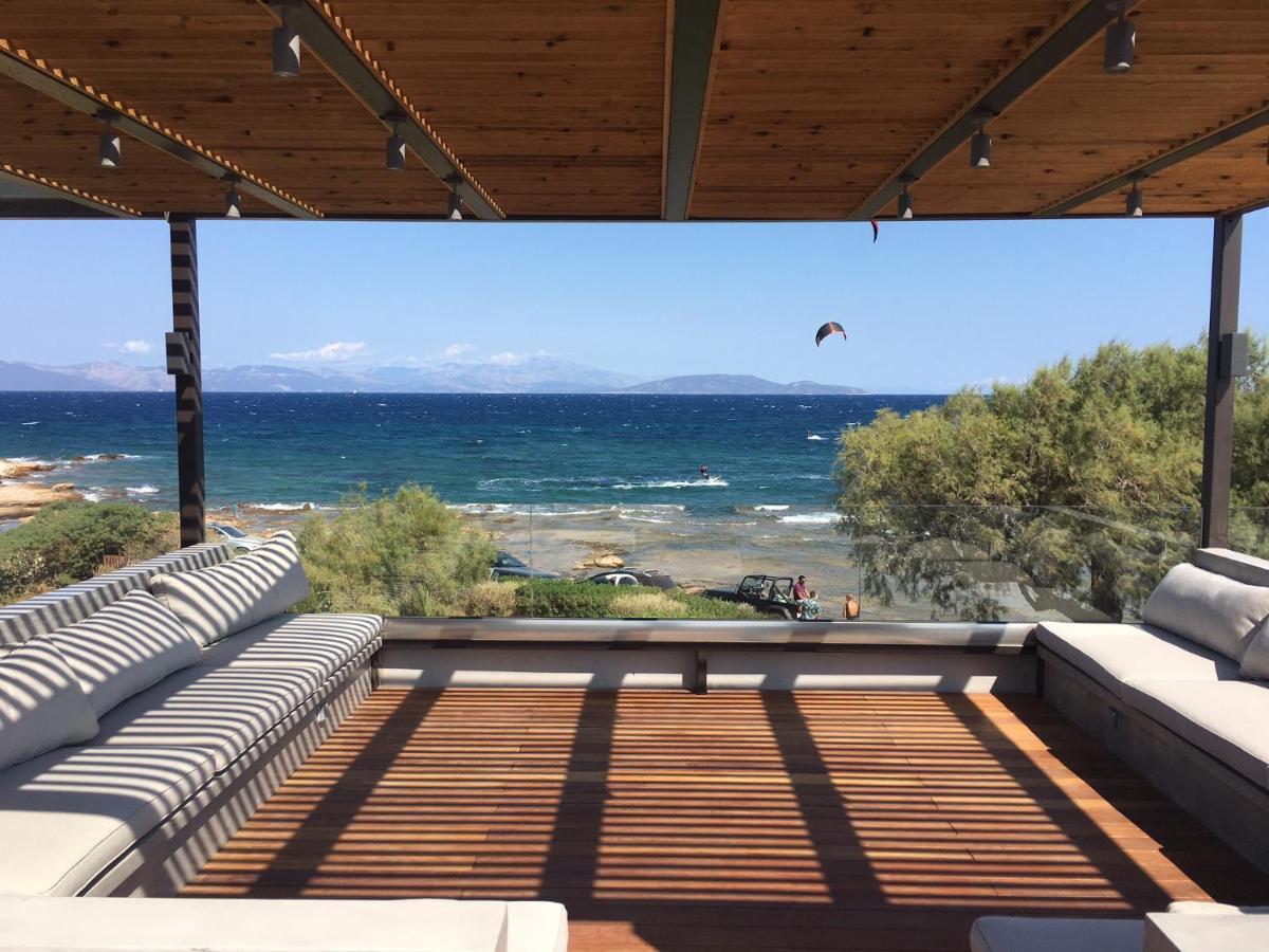 Windsurfing Seaside Apartment Artemida Eksteriør bilde